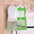 Made in China hang wardrobe cabinet absorbent quick drying leak-proof moisture absorber dehumidifier bag